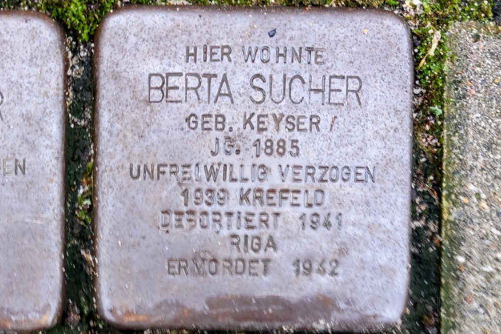 Stolpersteine Brabanterstrase 24 #5
