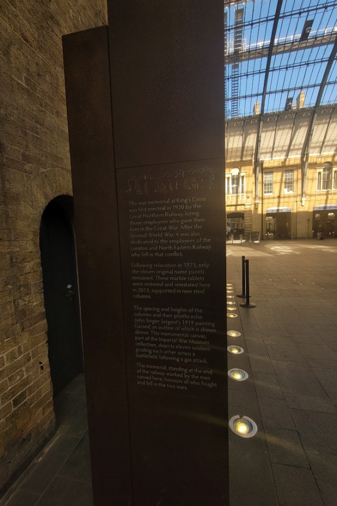 Memorial King's Cross Station #3