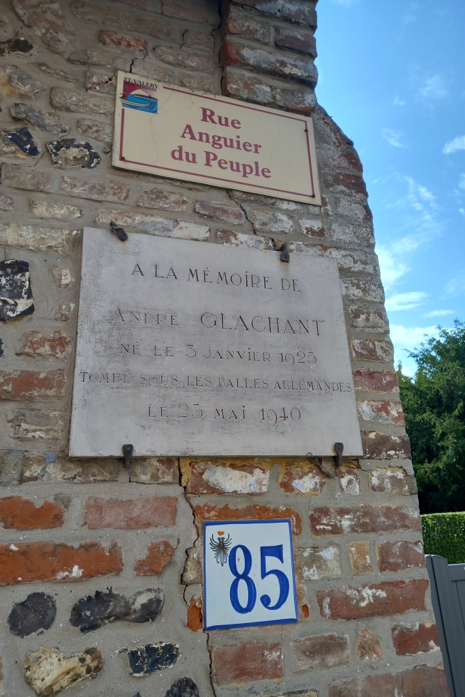 Gedenkteken André Glachant Saint-Valery-sur-Somme #2