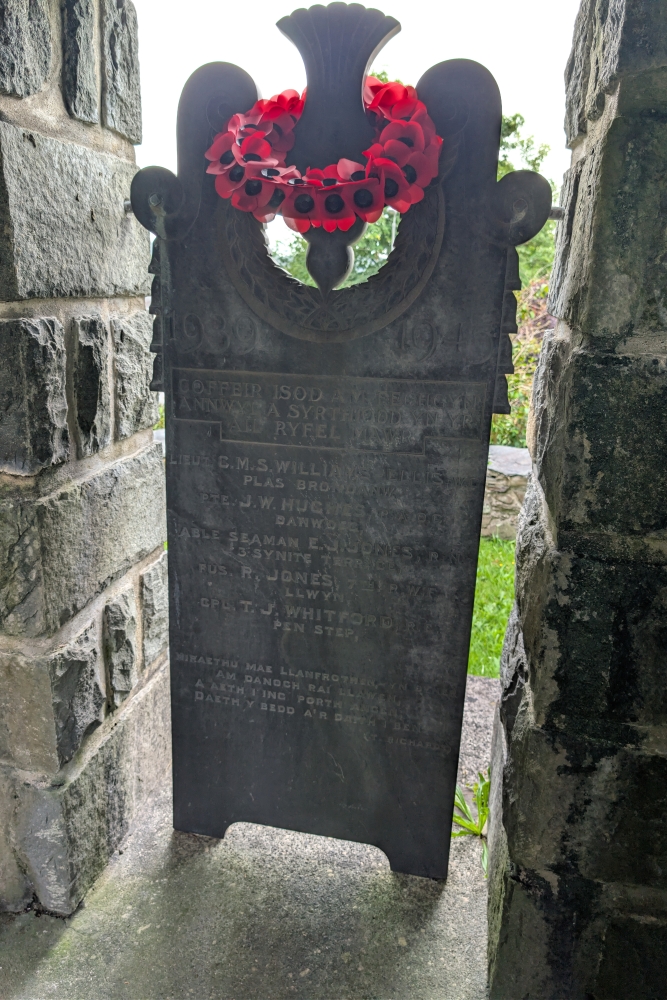 Oorlogsmonument Garreg #3