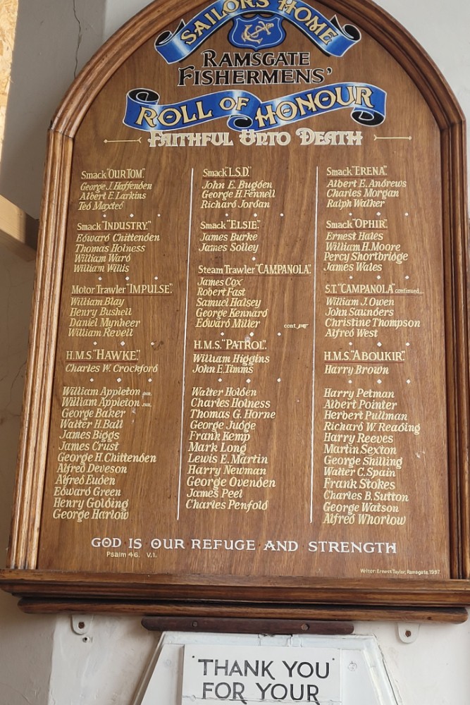 Memorial Sailors Home Church Ramsgate