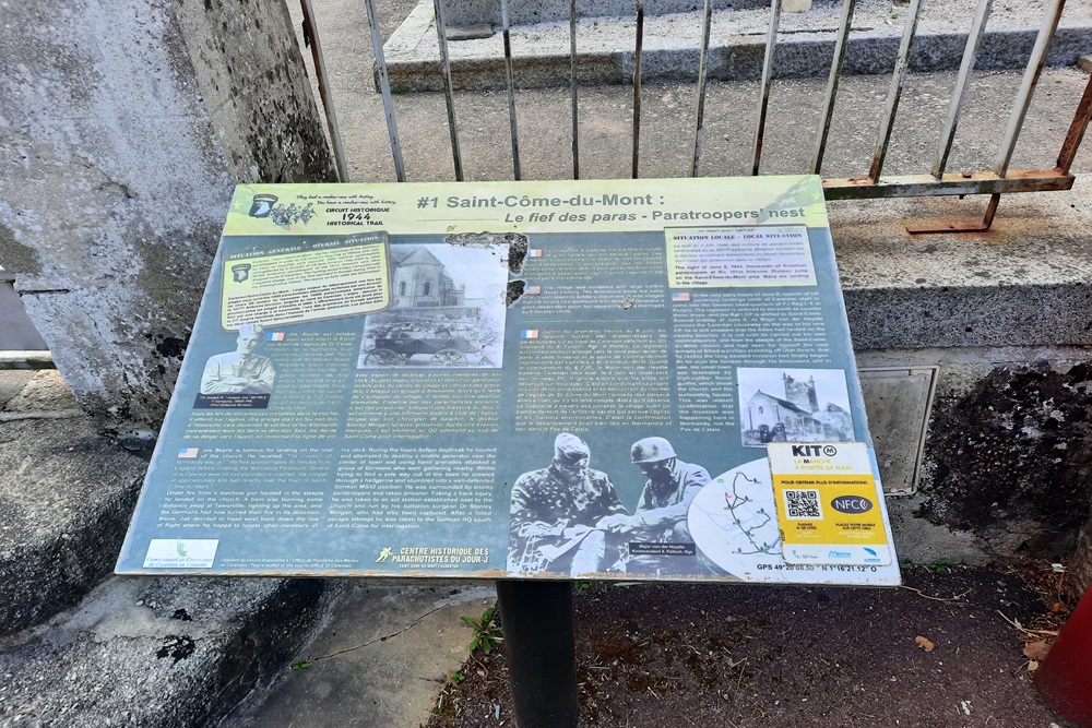 Carentan-Les-Marais Information Panel #2