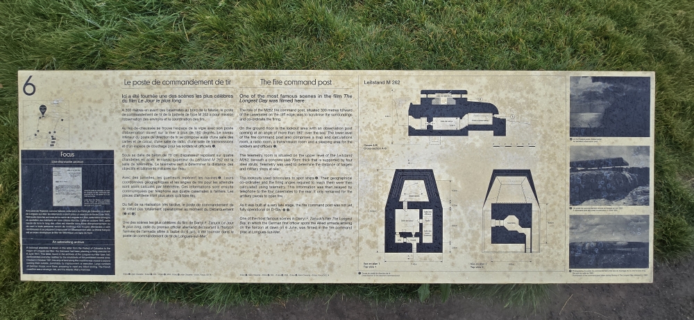 Atlantikwall - Fire Command Post Batterie de Longues-sur-Mer #5
