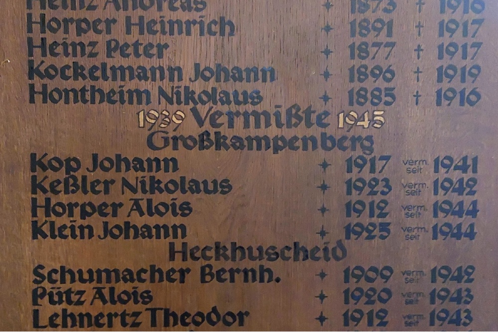 Gedenkteken Großkampenberg #4