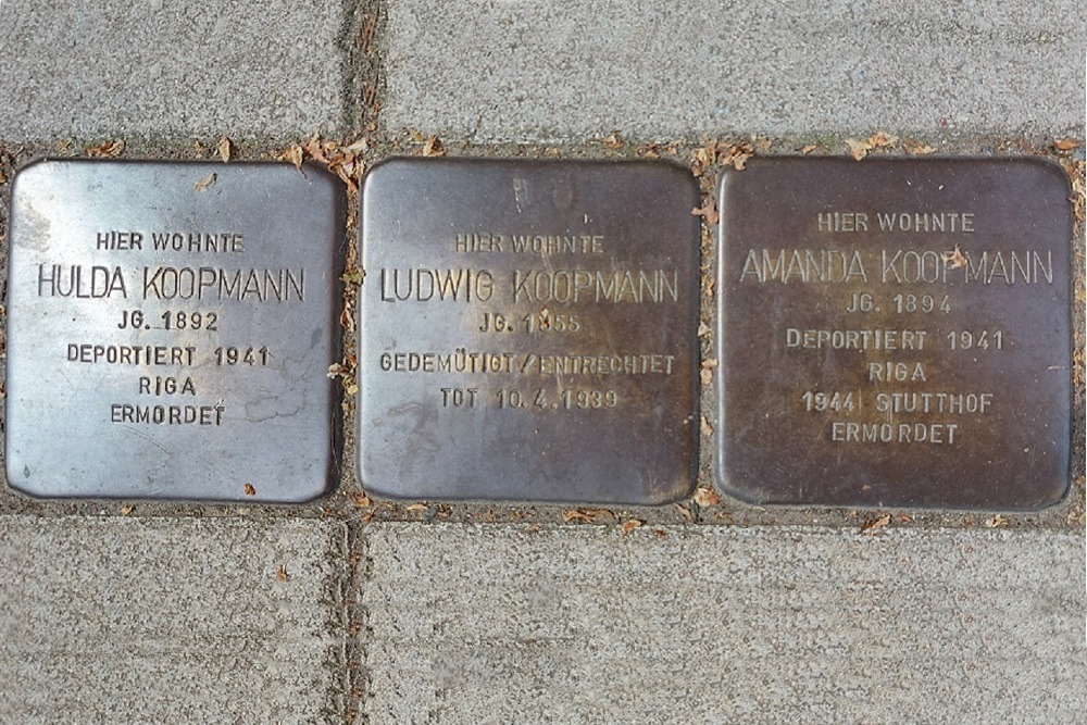 Stumbling Stone Mühlenstraße 37 #3