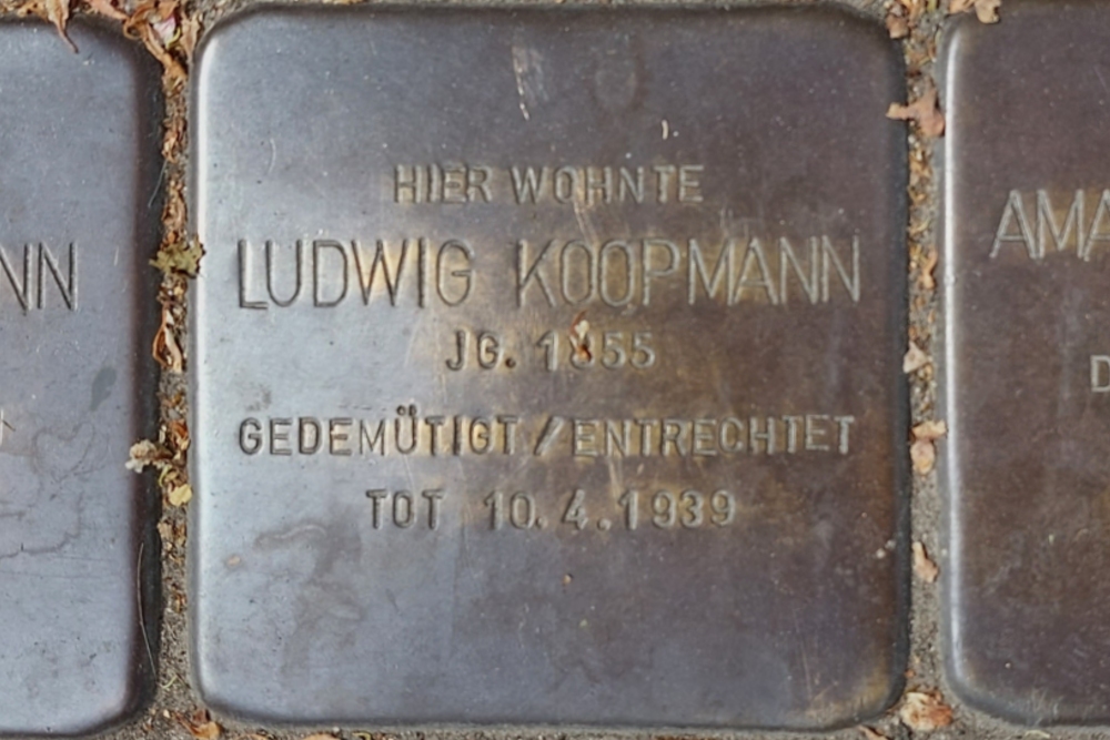 Stumbling Stone Mühlenstraße 37 #5