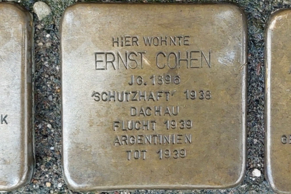 Stolpersteine Kesselstraße 10 #4