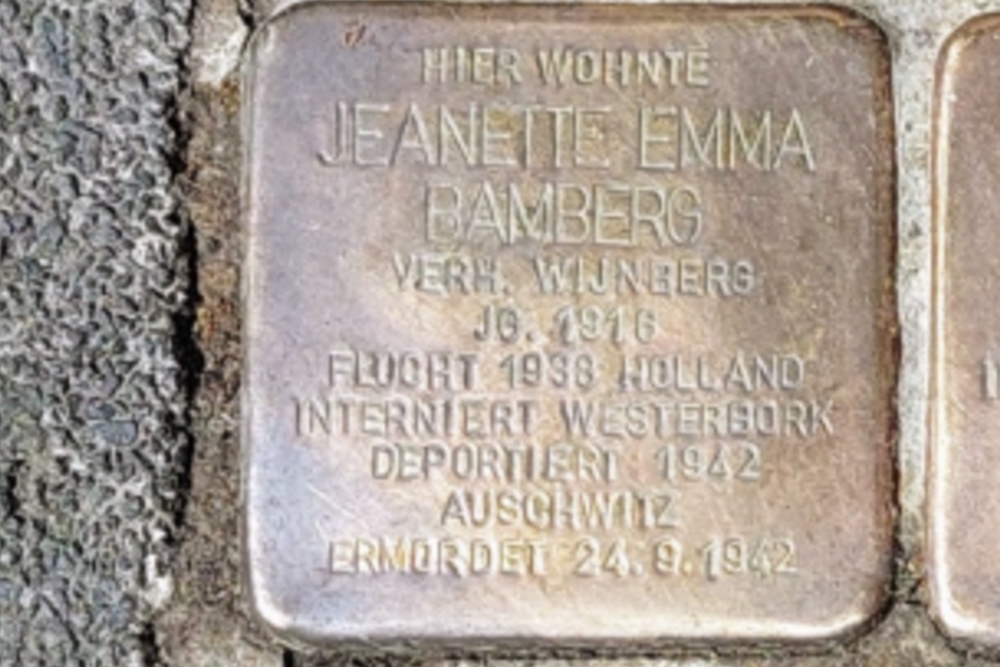 Stolpersteine Marktstraße 24     #4