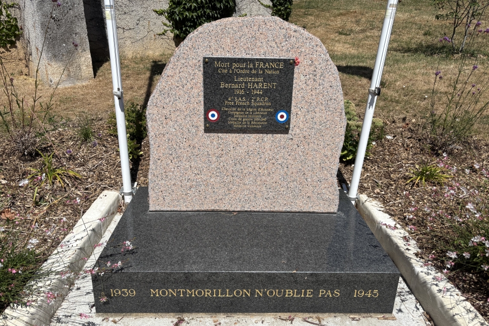 Memorial Bernard Harent Montmorillon