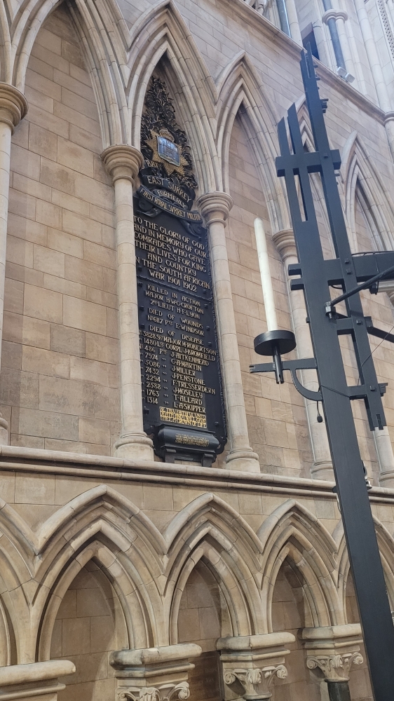 Memorials Anglo-Boer War Southwark Cathedral