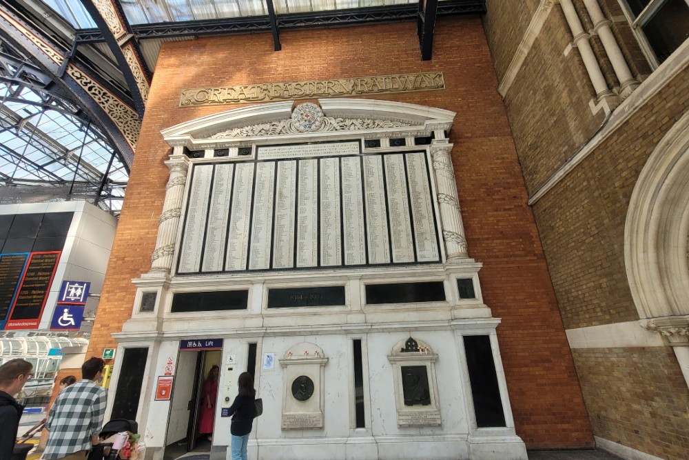 Memorial Great Eastern Railway
