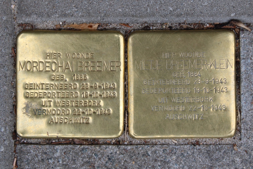 Stolpersteine Vrijheidslaan 36