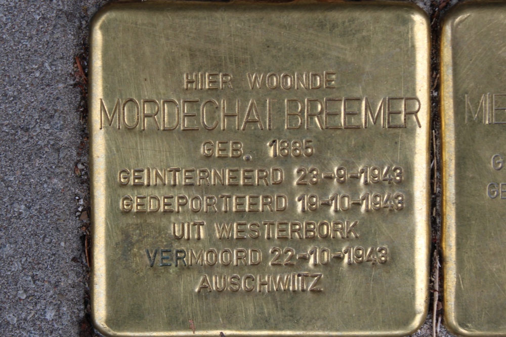 Stolpersteine Vrijheidslaan 36 #2