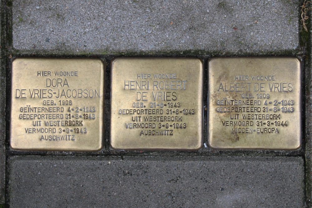 Stumbling StonesUithoornstraat 17