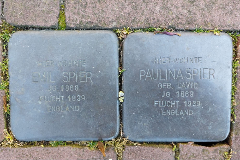 Stolpersteine Monrestraße 69 #3