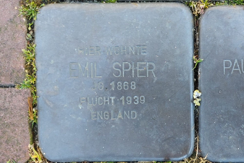 Stolpersteine Monrestraße 69 #4