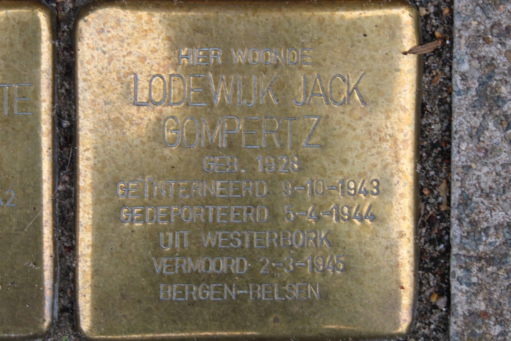 Stumbling Stones Amsteldijk 121 #5