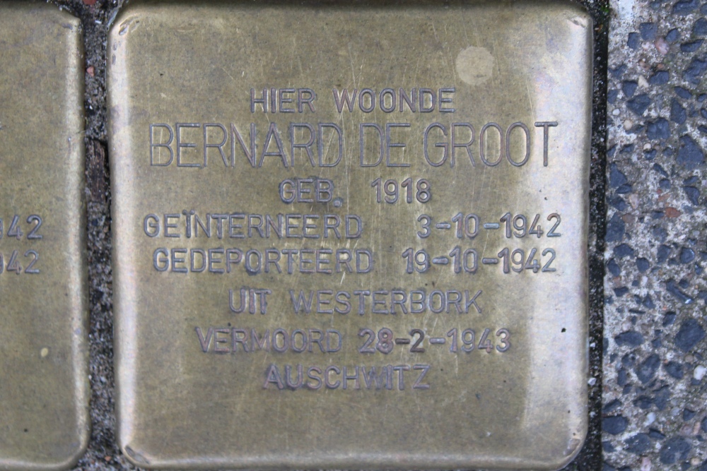Stumbling Stones Borssenburgstraat 27 #5