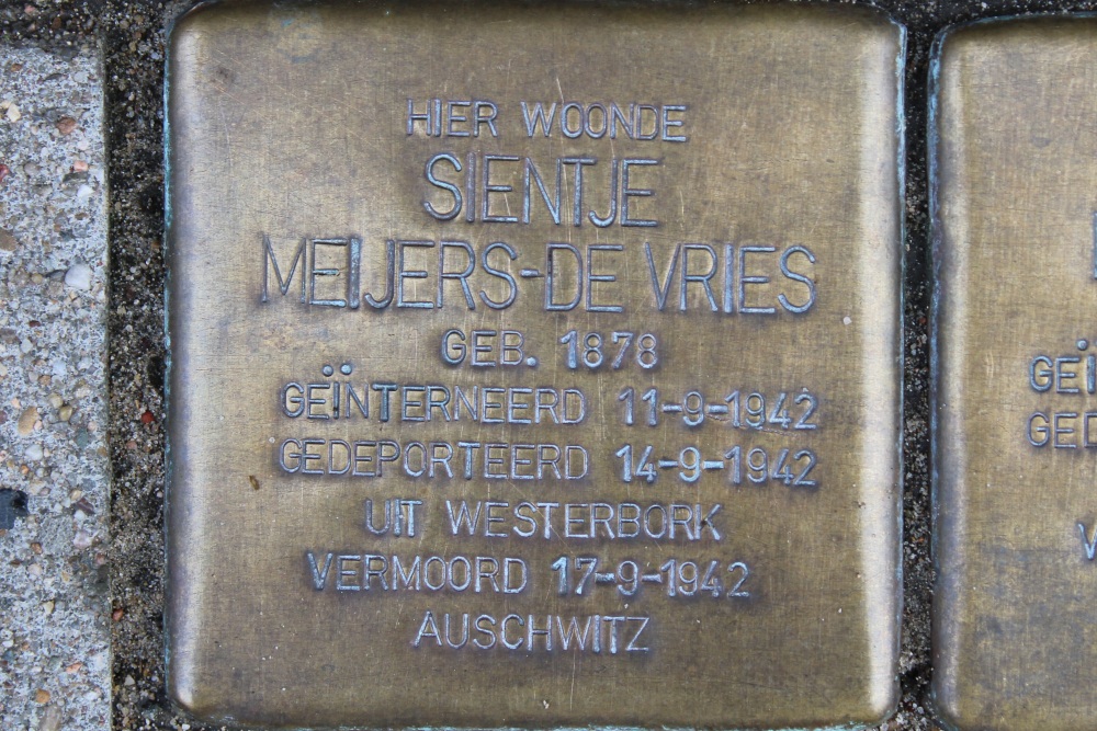 Stolpersteine Vechtstraat 57 #2