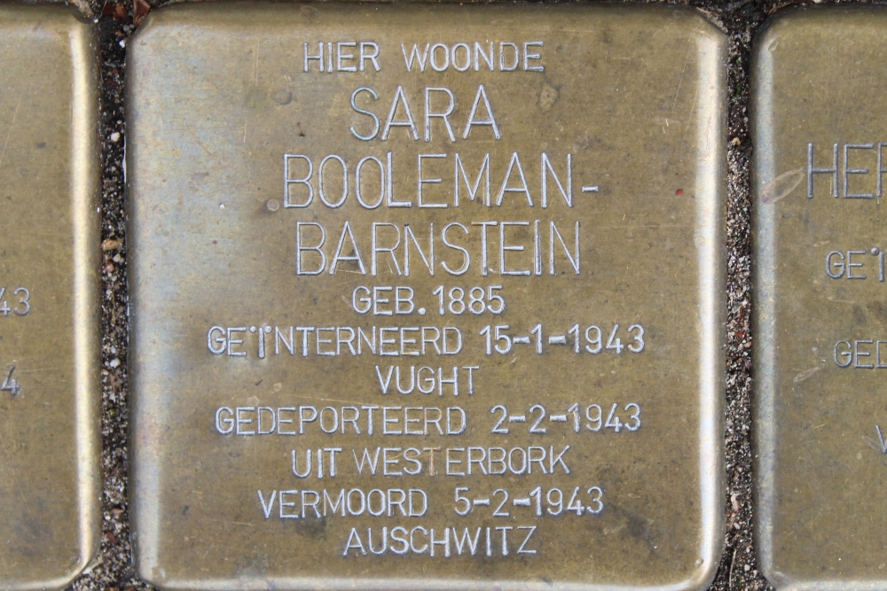 Stolpersteine Vrijheidslaan 88 #3