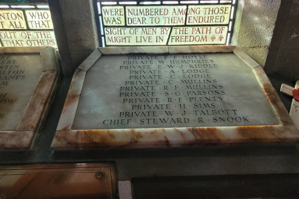 Commemorative Window St Peter and St Paul's #4
