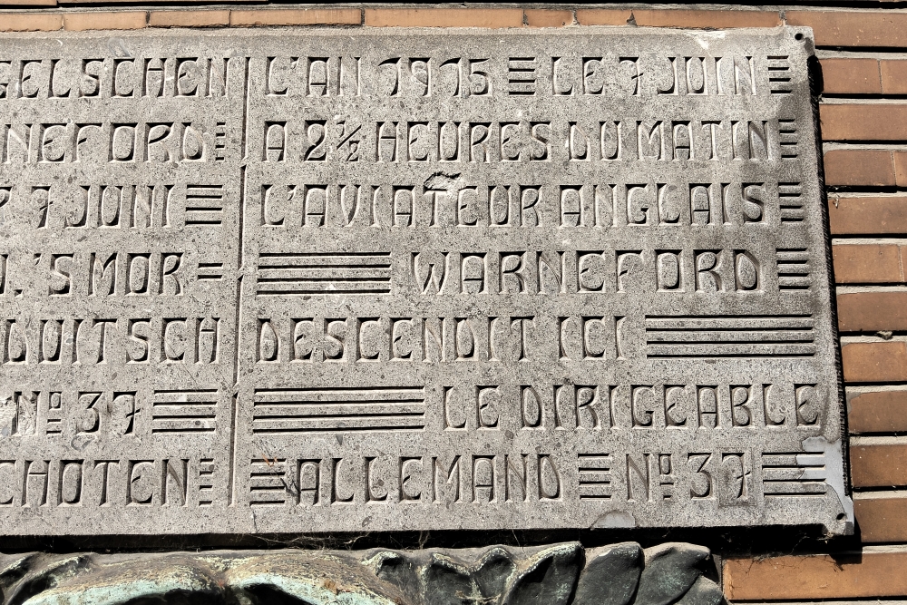 Memorial Plate German Zeppelin nr. 37 #5