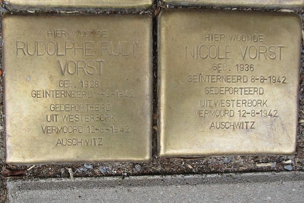 Stolpersteine Diezestraat 10 #3