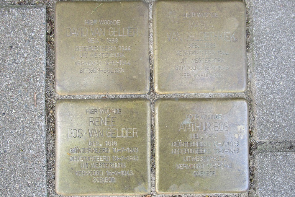 Stolpersteine Van Breestraat 19 #1