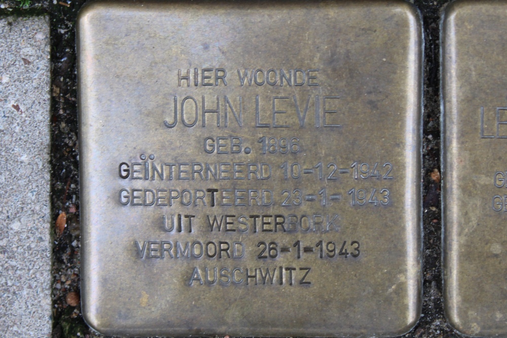 Stolpersteine Gaaspstraat 63 #2