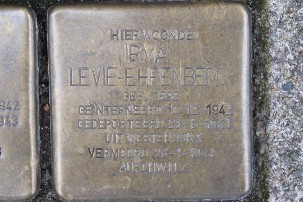 Stolpersteine Gaaspstraat 63 #3