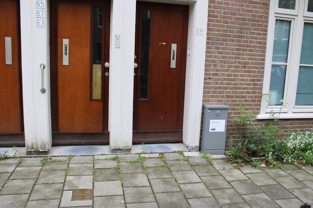Stolpersteine Gaaspstraat 63 #6