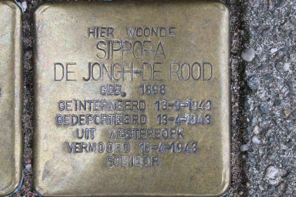 Stolpersteine Boterdiepstraat 19 #5