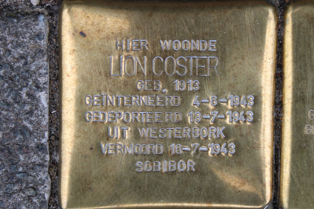 Stolpersteine Eemsstraat 42 #2