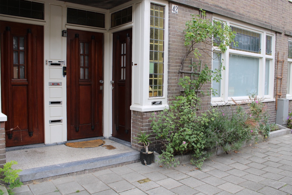 Stolpersteine Eemsstraat 42 #4