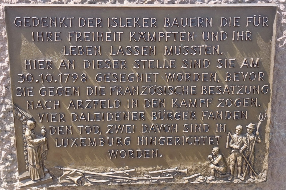 Memorial Plauque Farmers Uprise 1798 #3