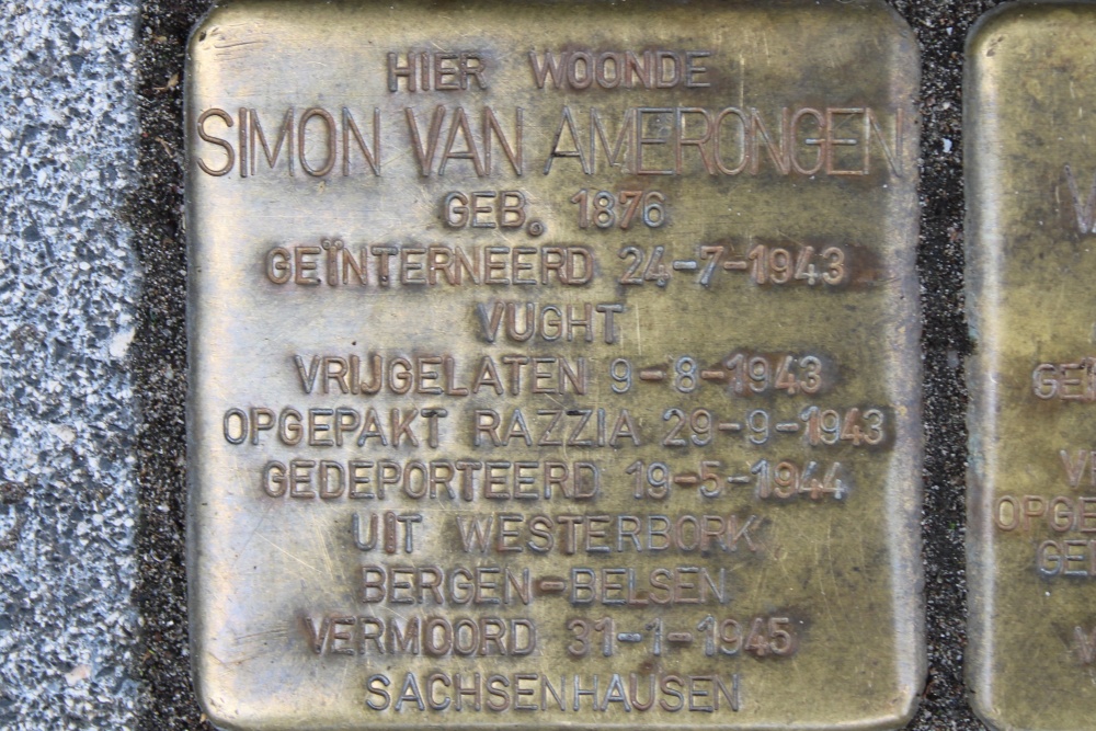 Stumbling Stones Rijnstraat 198 #2