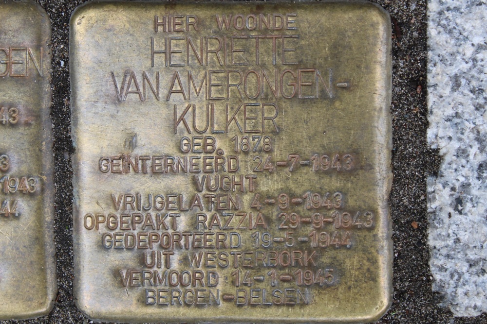Stumbling Stones Rijnstraat 198 #3