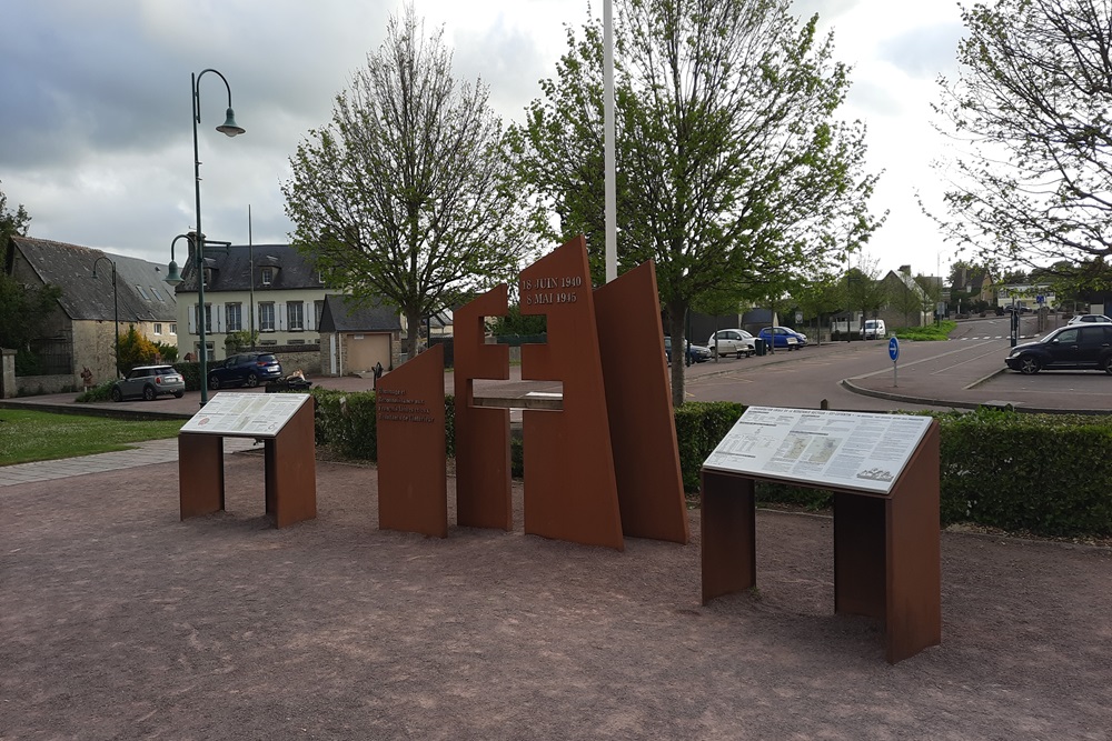 Monument To Resistance Fighters Sainte-Mère-Église #1