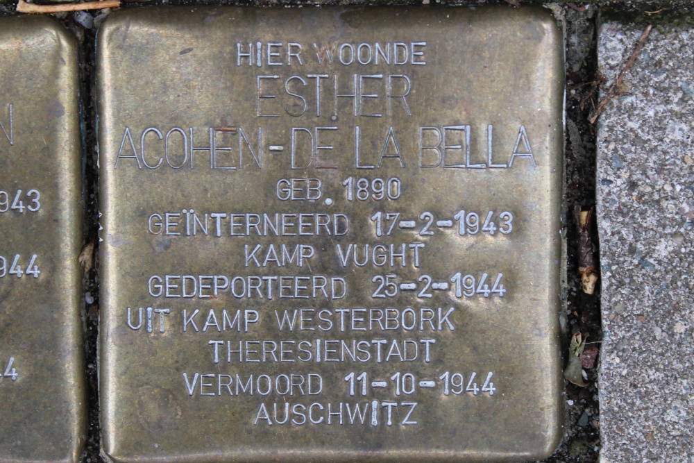 Stumbling Stones Hunzestraat 99 #3