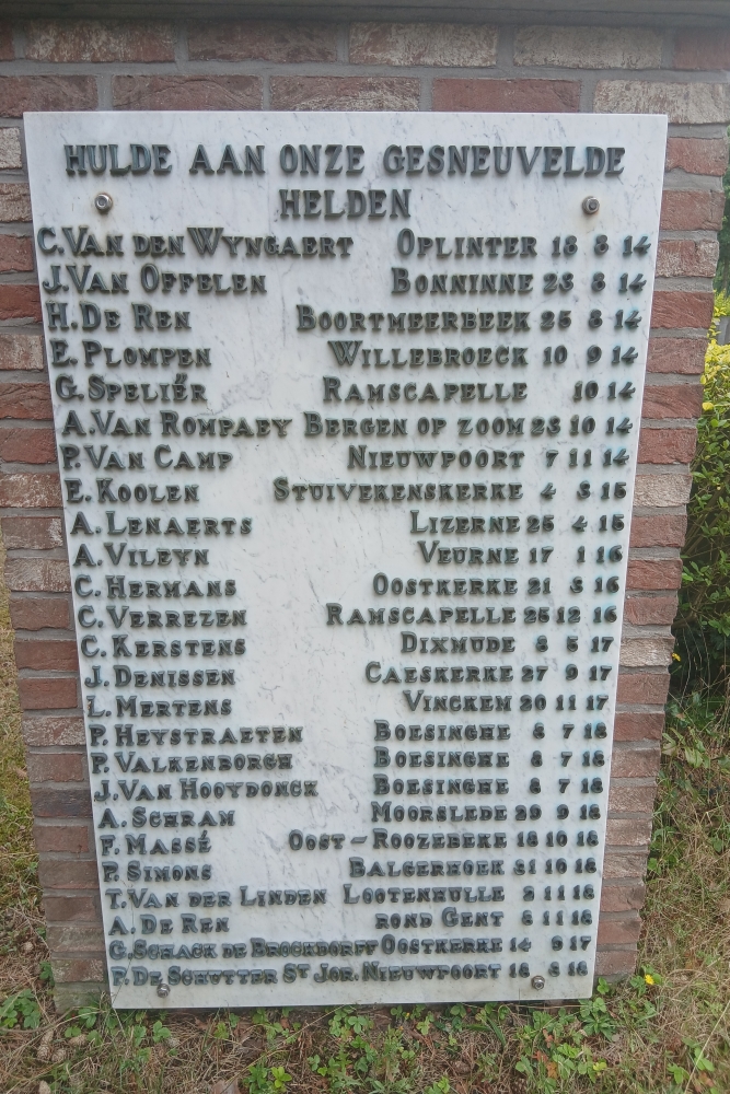 Belgian War Graves Kapellen #2