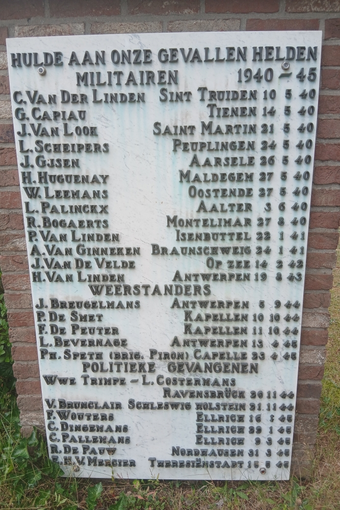 Belgian War Graves Kapellen #3