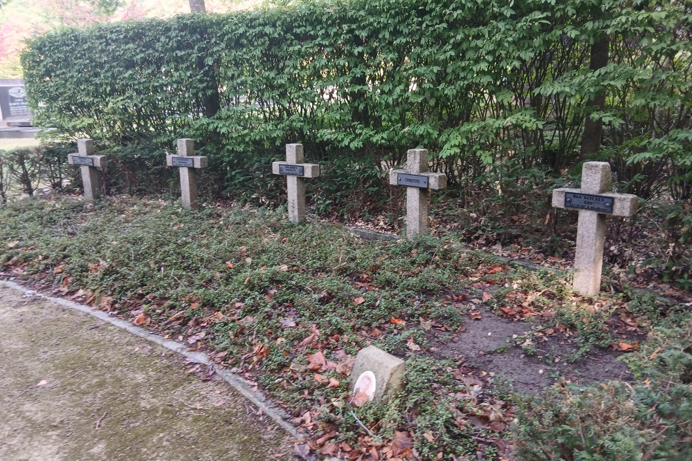 Belgische Oorlogsgraven Mariaburg Brasschaat  #2