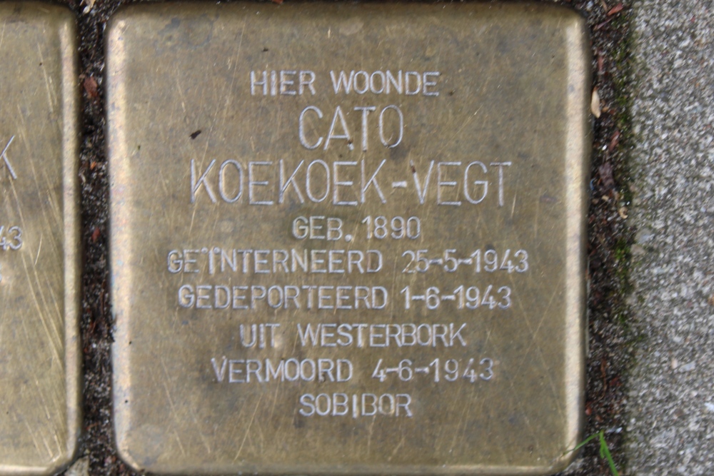Stumbling Stones Kinderdijkstraat 32 #3