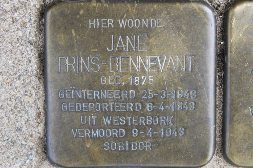 Stumbling Stones Kinderdijkstraat 17 #2