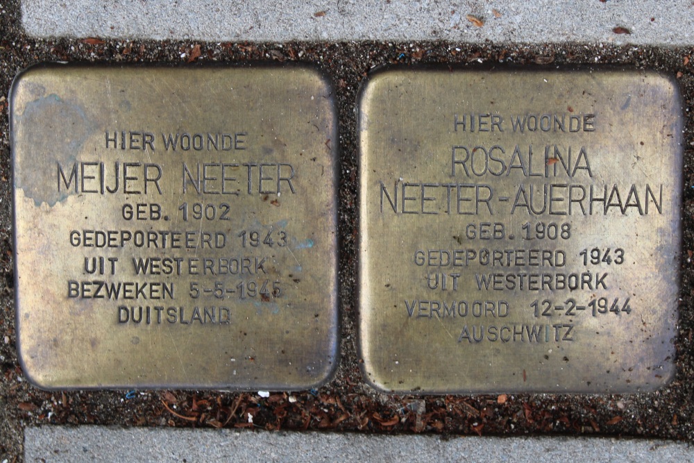 Stolpersteine Waalstraat 76
