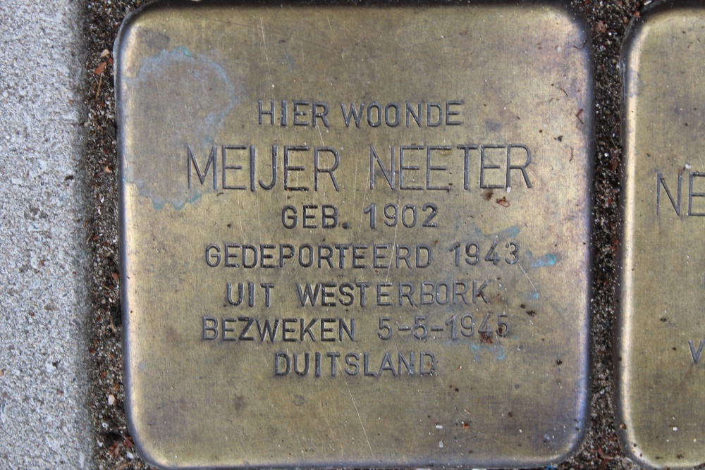 Stolpersteine Waalstraat 76 #2