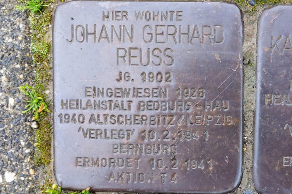 Stolpersteine Tackenstraße 16 #3