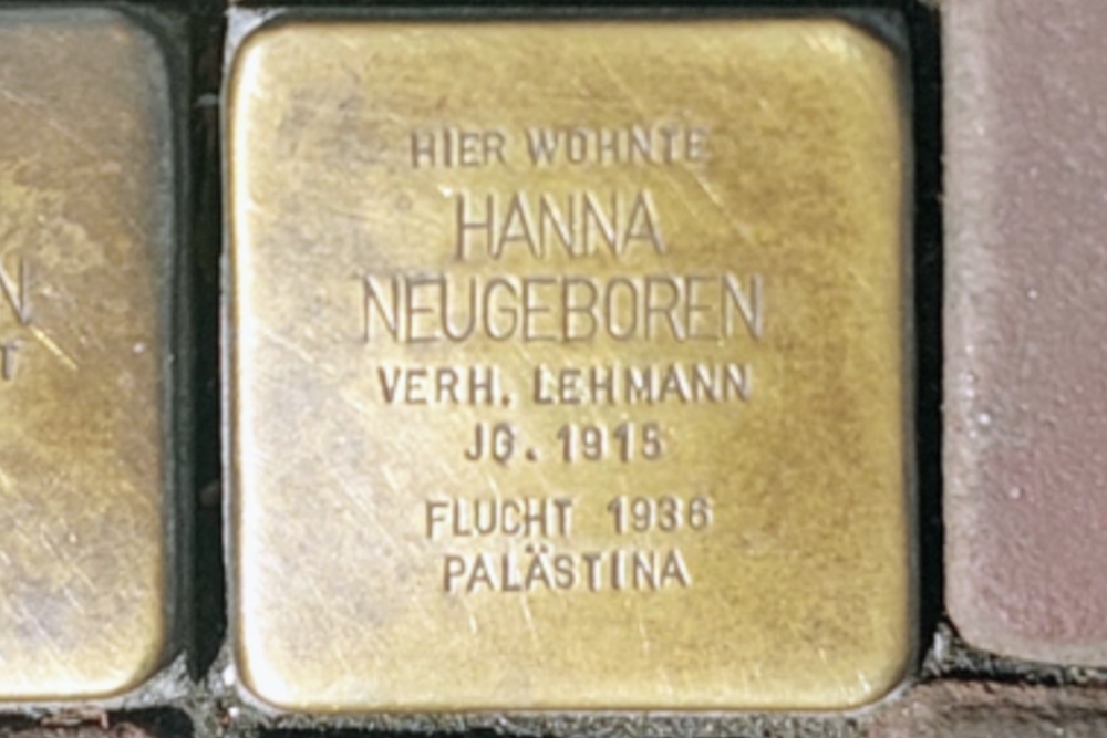 Stolpersteine Grose Straße 90 #8