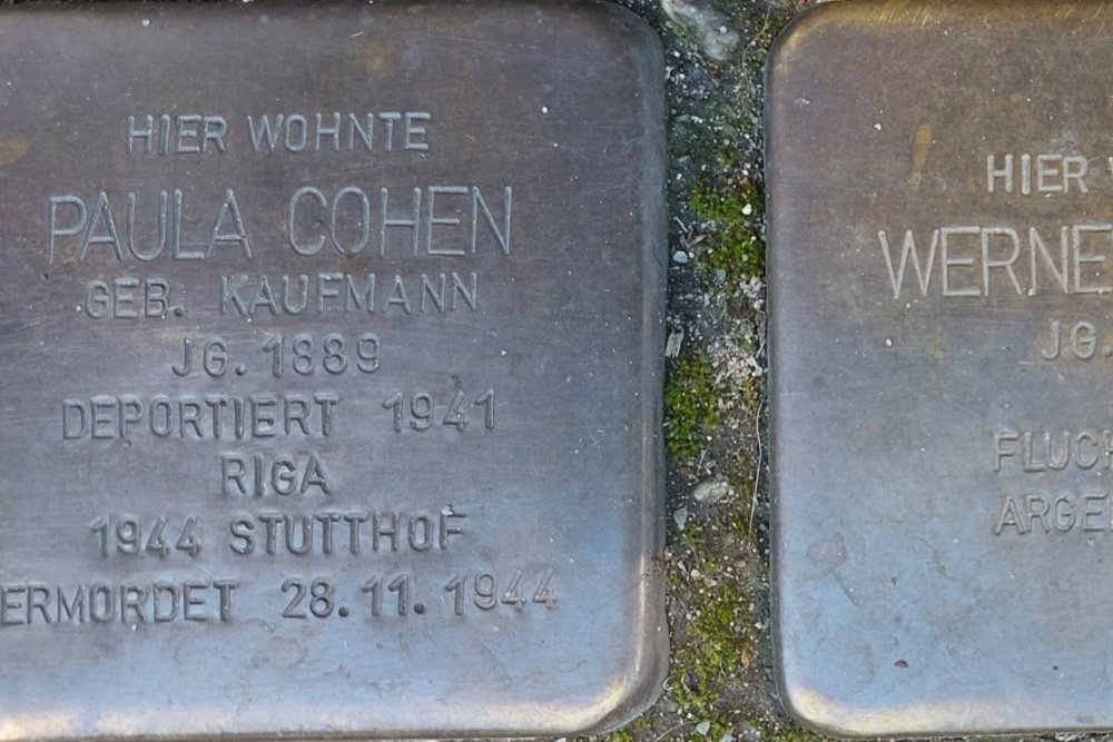Stumbling Stones Kesselstrasse 4 #3
