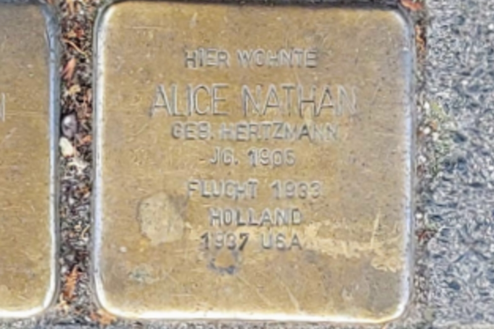Stolpersteine Hagsche Strasse 77 #6